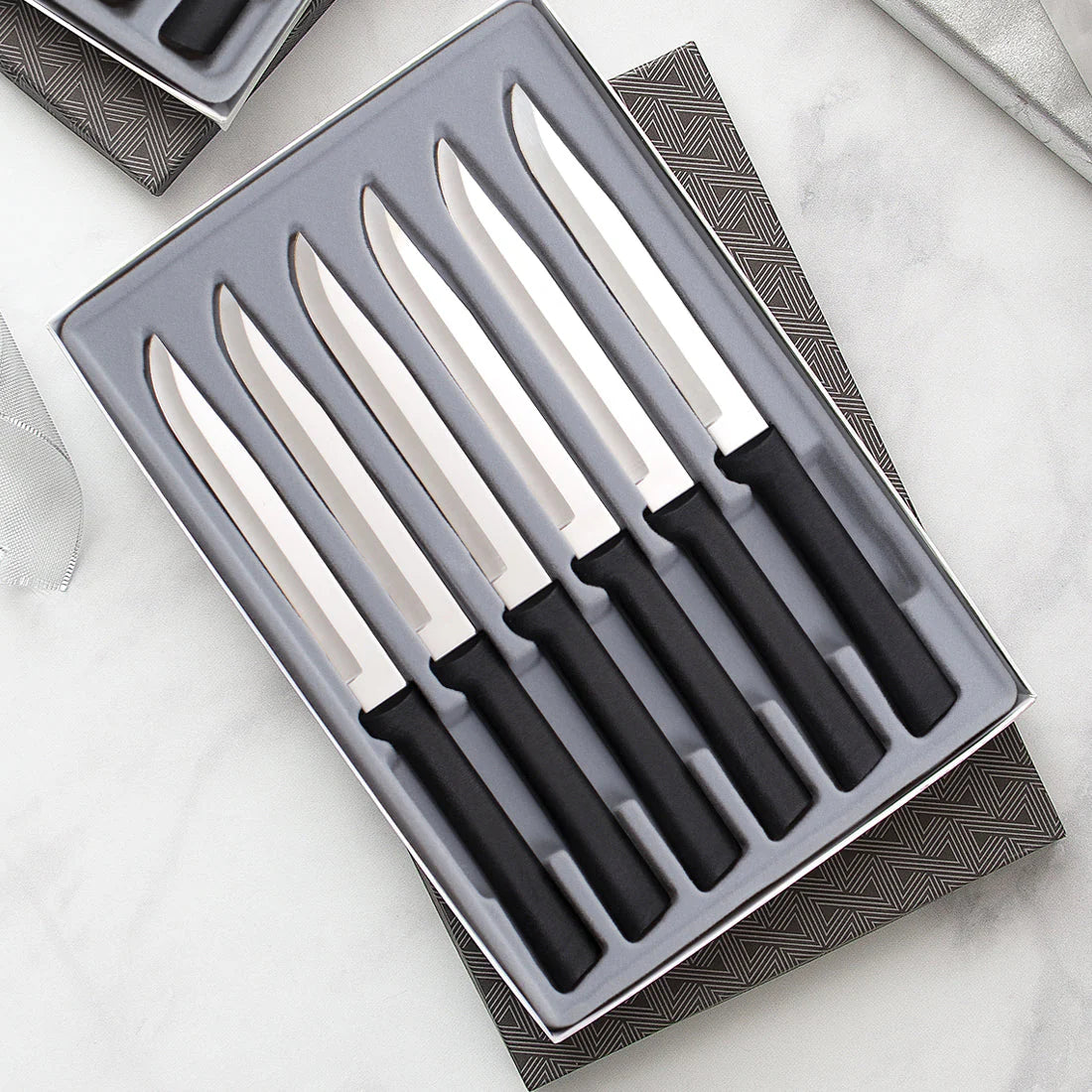 Six Utility/Steak Knives Gift Set