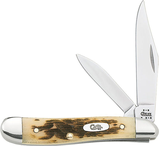 Case Cutlery Peanut Amber Bone