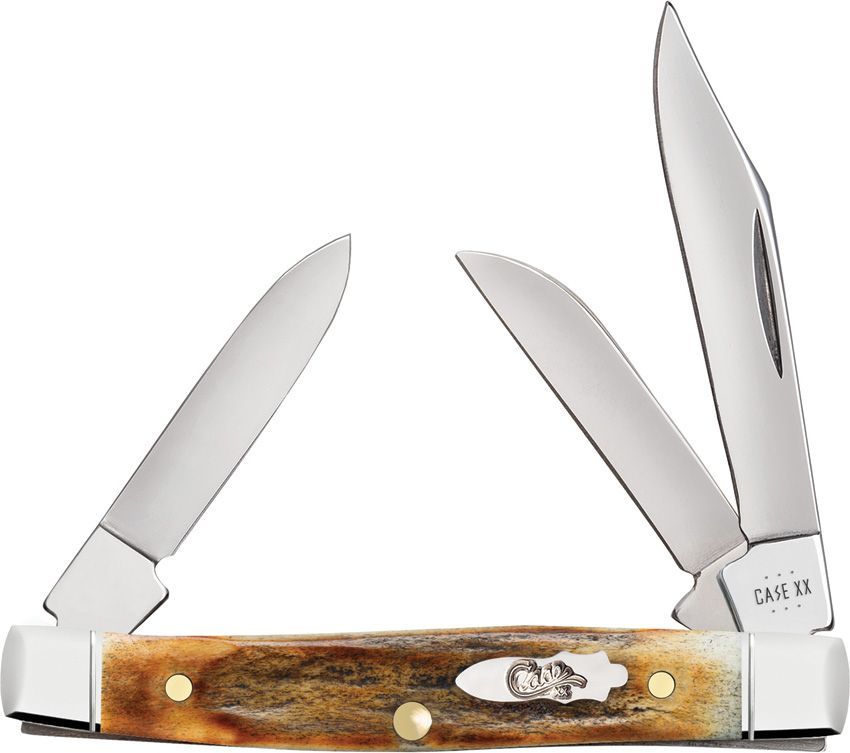 Case Cutlery Small Stockman Burnt Stag