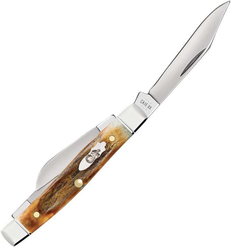 Case Cutlery Small Stockman Burnt Stag