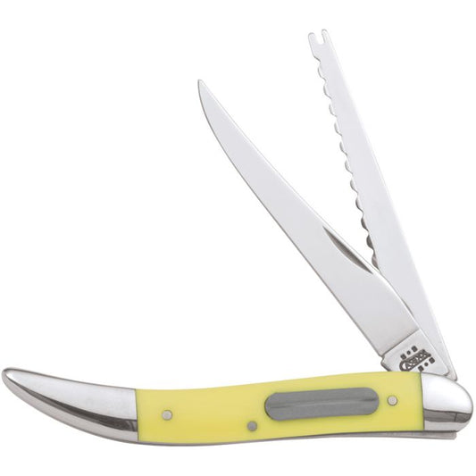 Case Cutlery Fish Knife Yellow