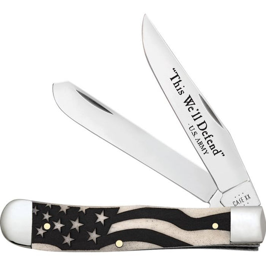 Case Cutlery Trapper U.S. Army