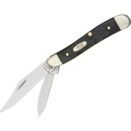 Case Cutlery Peanut Rough Black