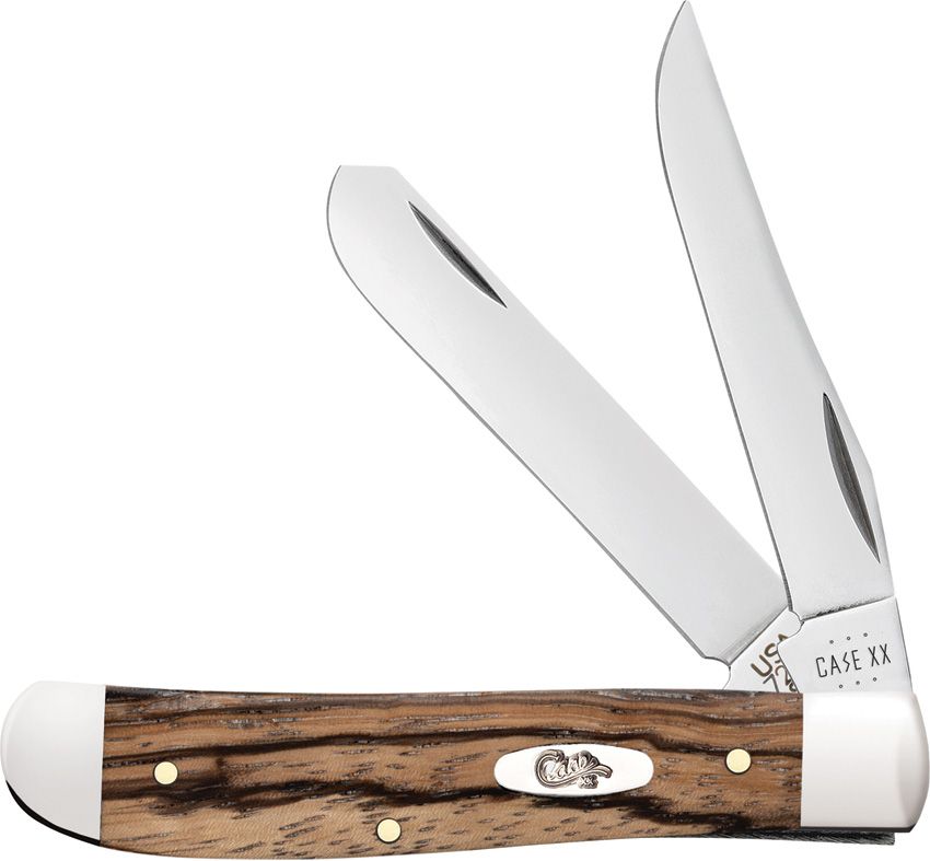 Case Cutlery Mini Trapper Zebra Wood