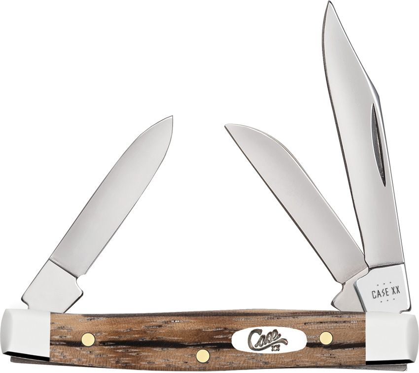 Case Cutlery Small Stockman Zebra Wood