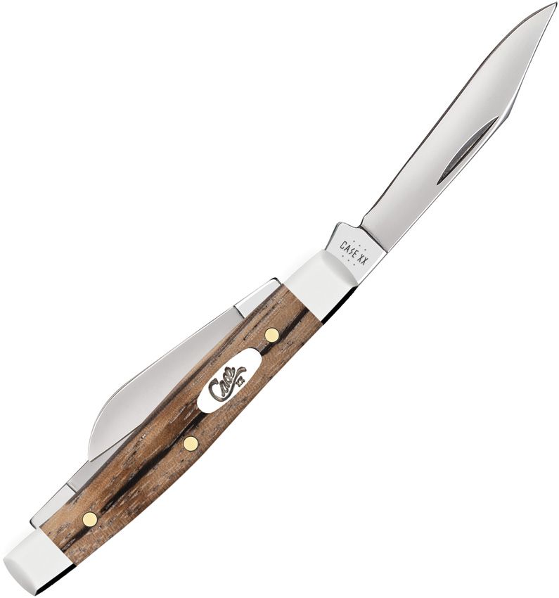 Case Cutlery Small Stockman Zebra Wood