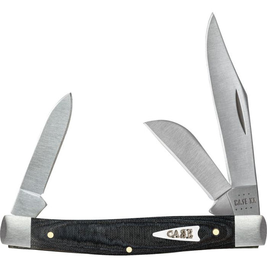 Case Cutlery Medium Stockman Black Micarta