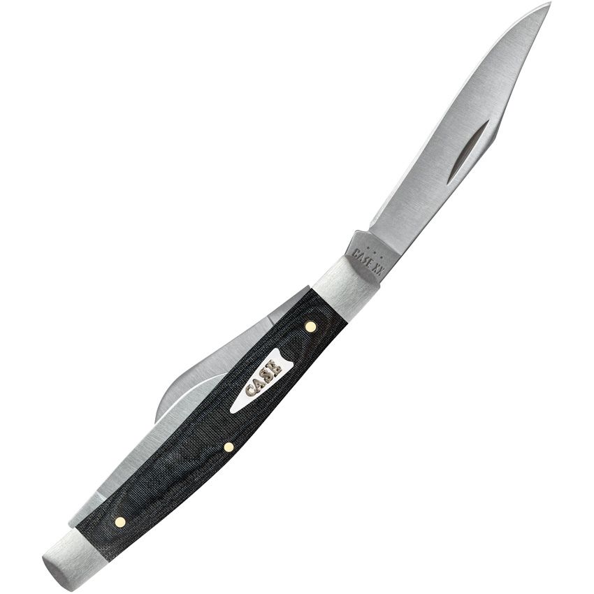 Case Cutlery Medium Stockman Black Micarta