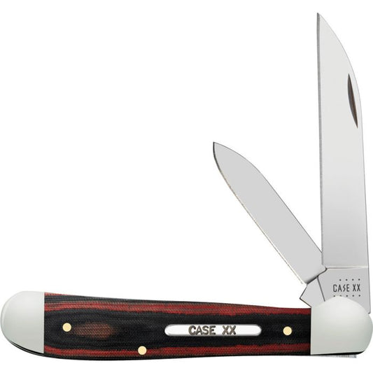 Case Cutlery Copperhead Red/Black Micarta