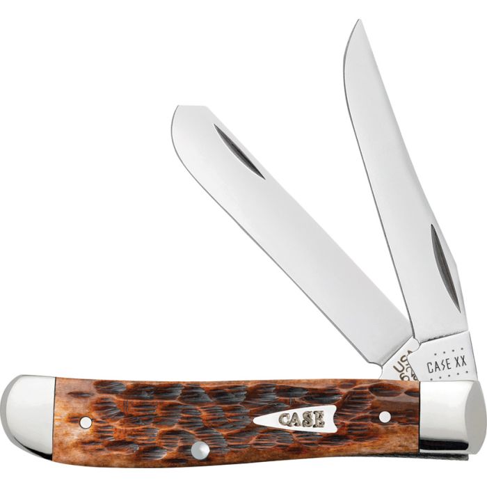 Case Cutlery Mini Trapper Brown Bone