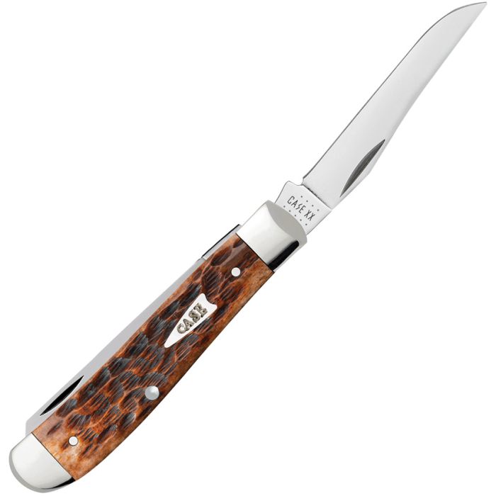 Case Cutlery Mini Trapper Brown Bone