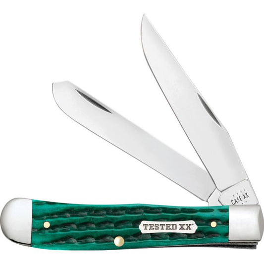 Case Cutlery Trapper Jade Bone