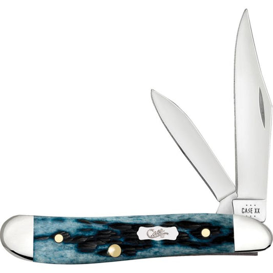 Case Cutlery Peanut Mediterranean Blue