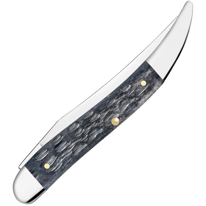 Case Cutlery Texas Toothpick Gray Crandall Bone