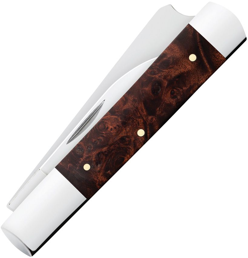 Case Cutlery Razor Brown Maple Burl