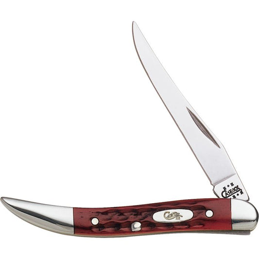 Case Cutlery Texas Toothpick Pocket Worn Red