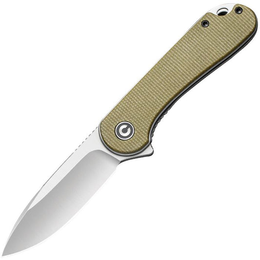 Civivi Elementum Linerlock Olive Mic D2