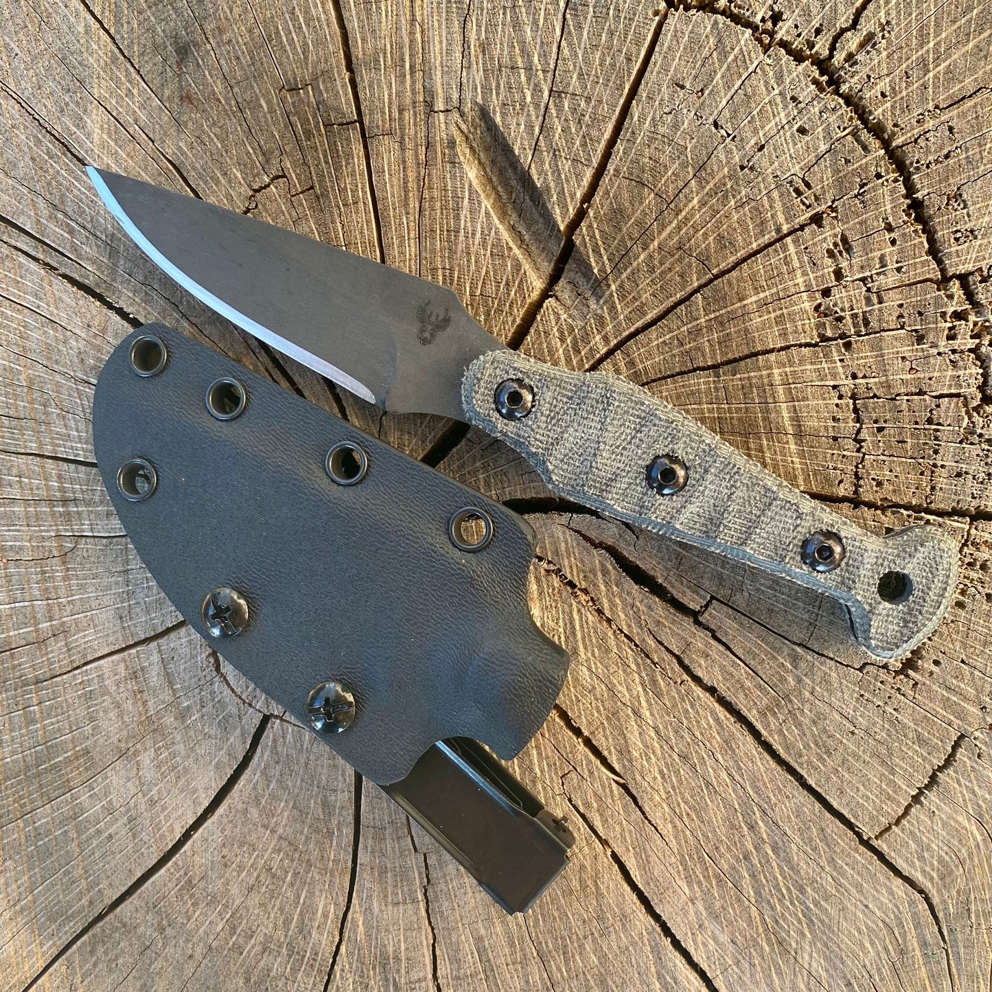 Jackalope in 80CrV2 with Micarta