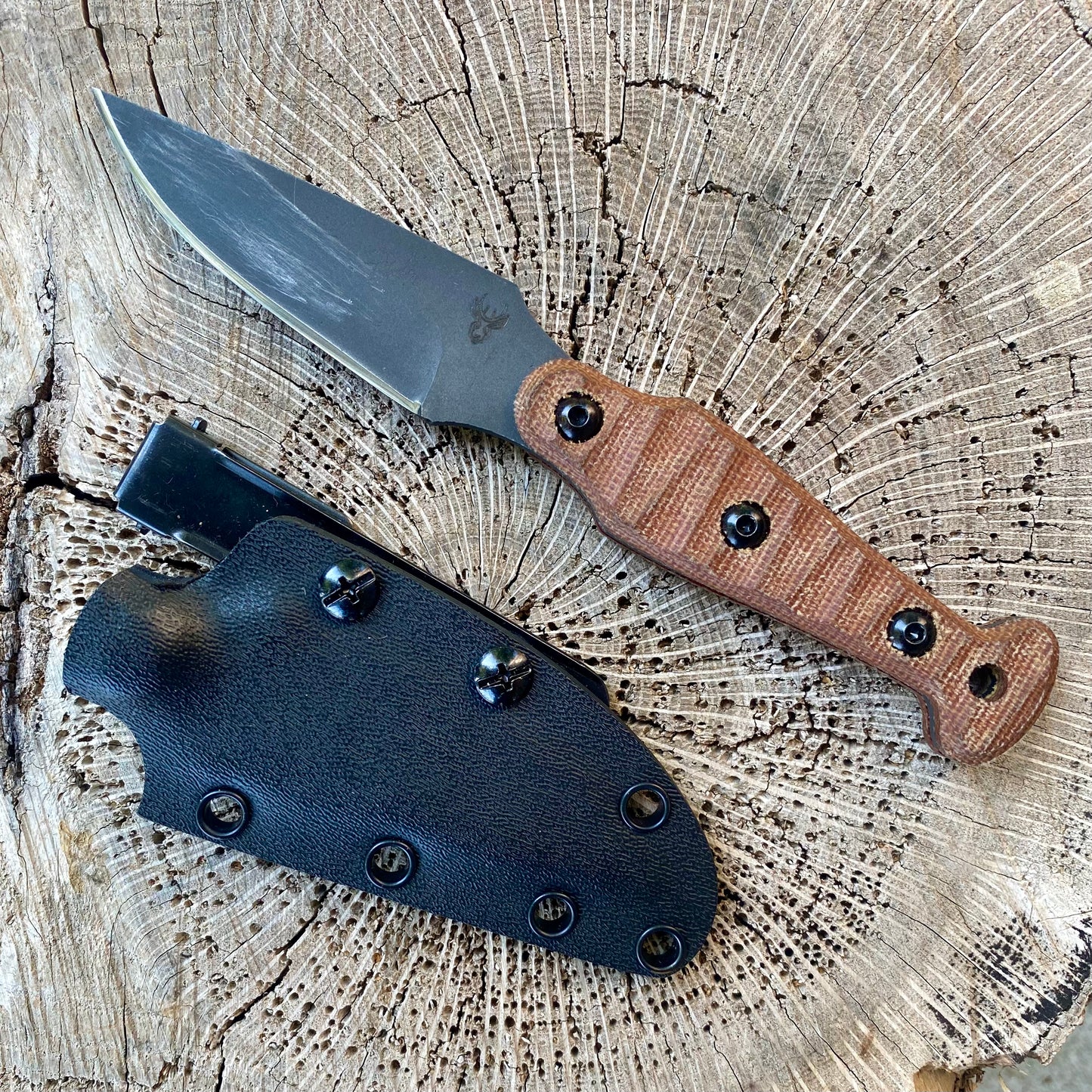 Jackalope in 80CrV2 with Micarta