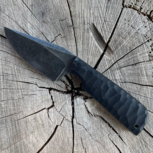 Hunter in 52100 w/ Black G10