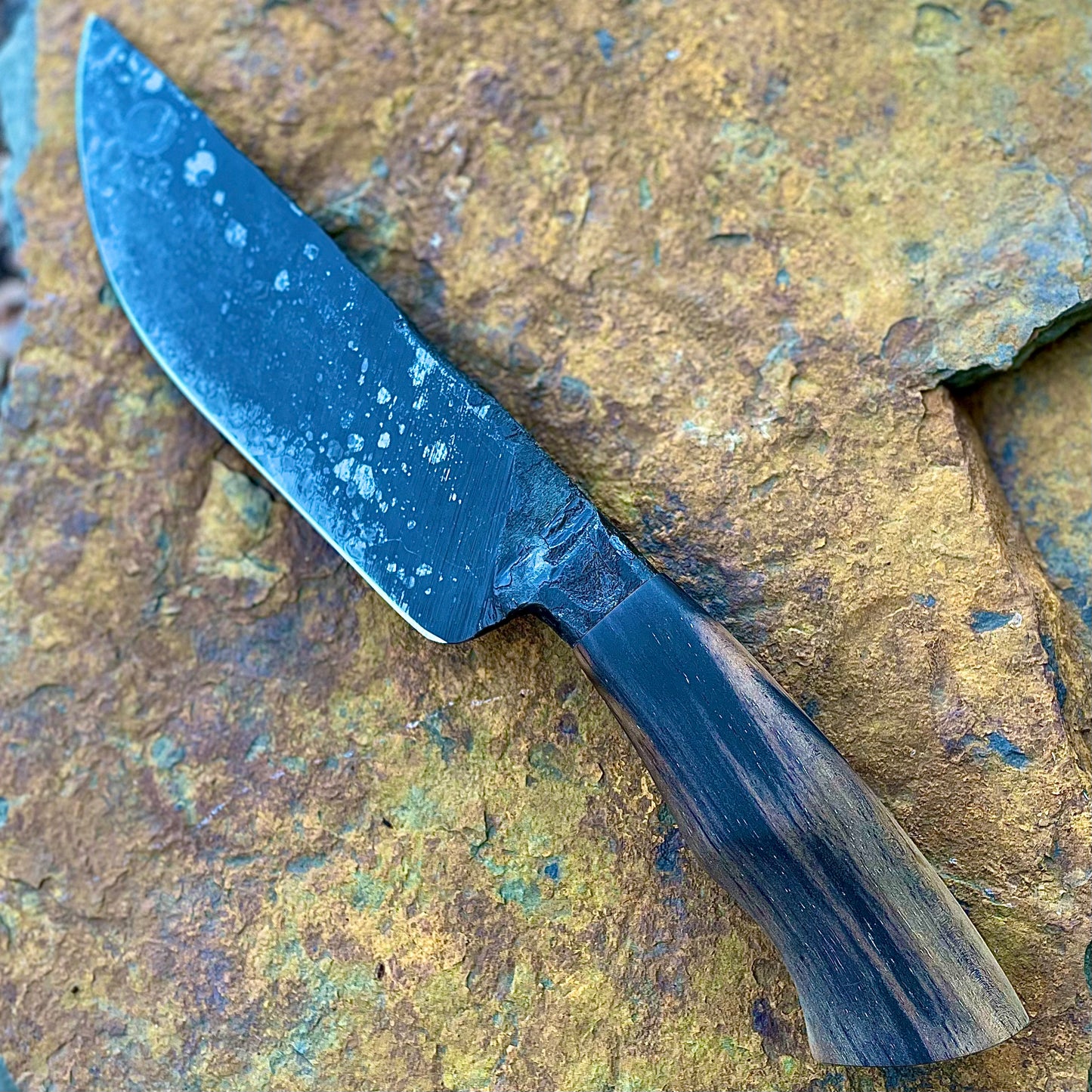 Forged Hunter in 9260 Rail Clip w/ Spalted Persimmon