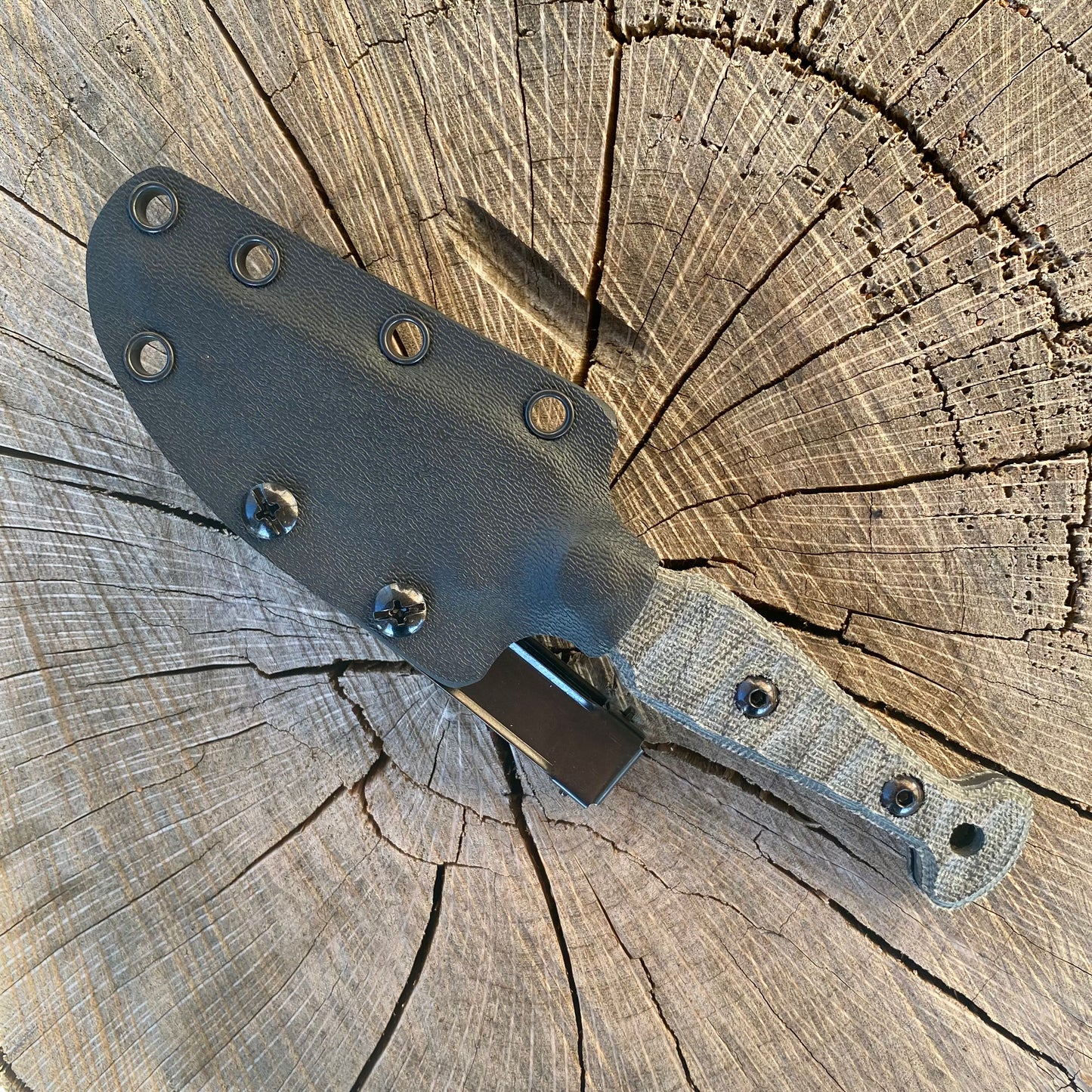 Jackalope in 80CrV2 with Micarta