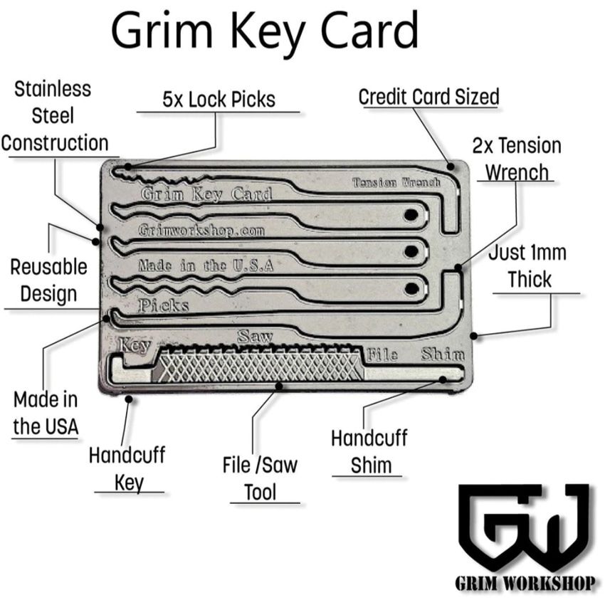 Lock Picking and Escape Card