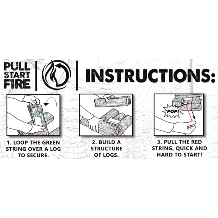 Pull Start Fire 3 Pack