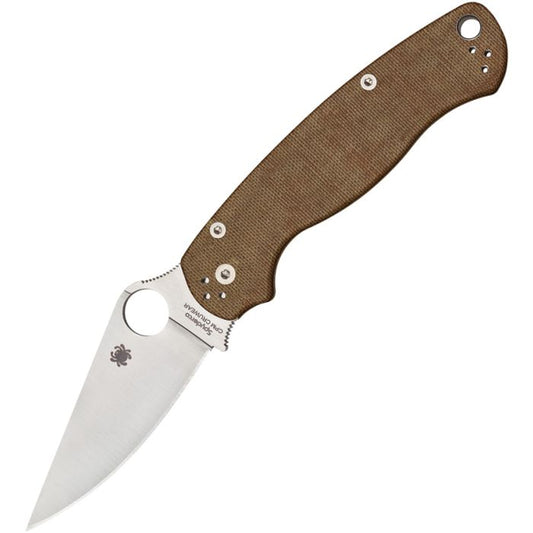 Spyderco Para Military 2 Brown Micarta