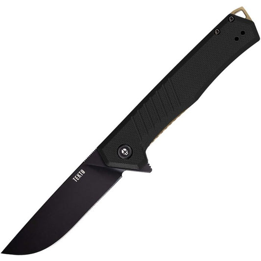 Tekto F1 Alpha Linerlock Black/Brz D2