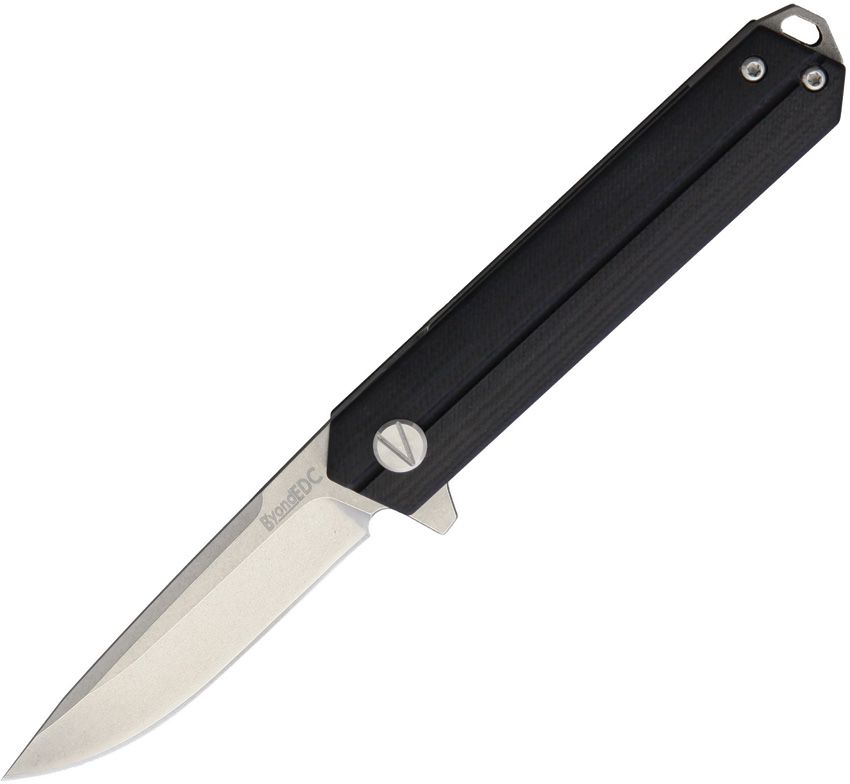 B'yond EDC Linear Linerlock Black D2