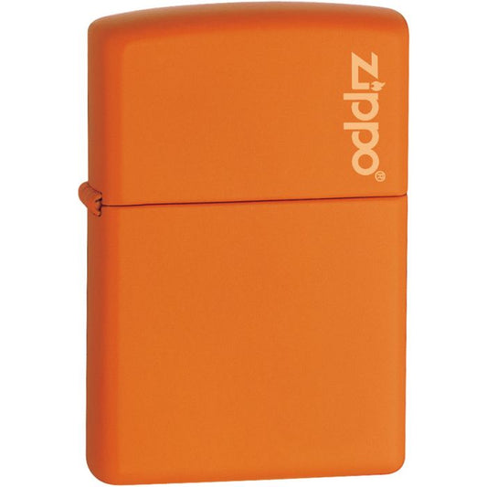 Zippo Orange Matte Lighter