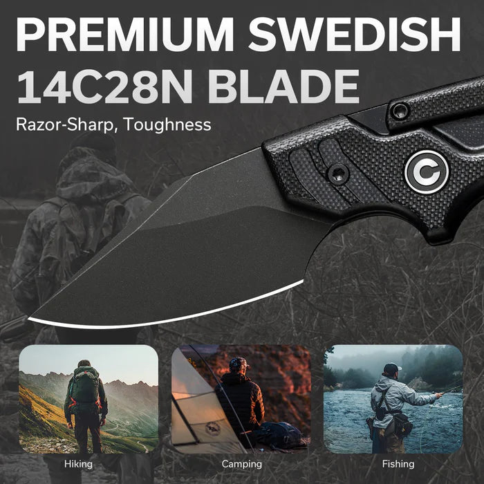 Civivi Typhoeus Adjustable Fixed Blade Knife G10 Handle