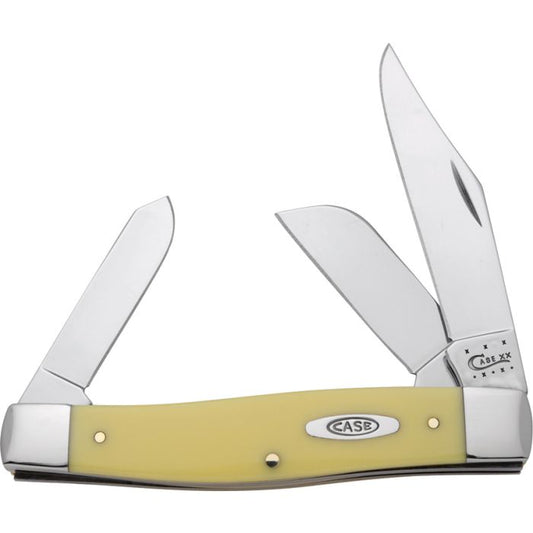 Case Cutlery Large Stockman Yellow CV