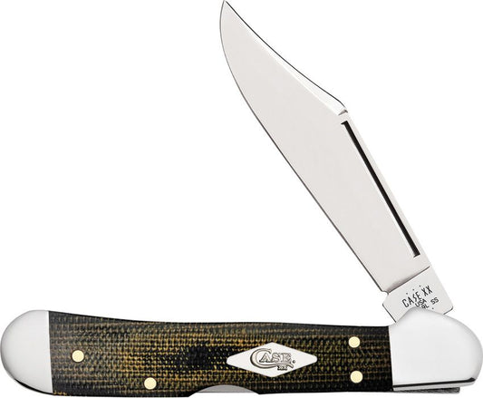 Case Cutlery Mini Copperlock Black/Green