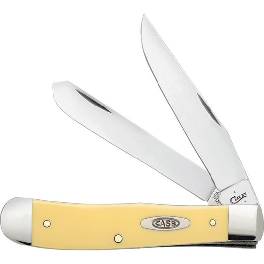 Case Cutlery Trapper Yellow SS