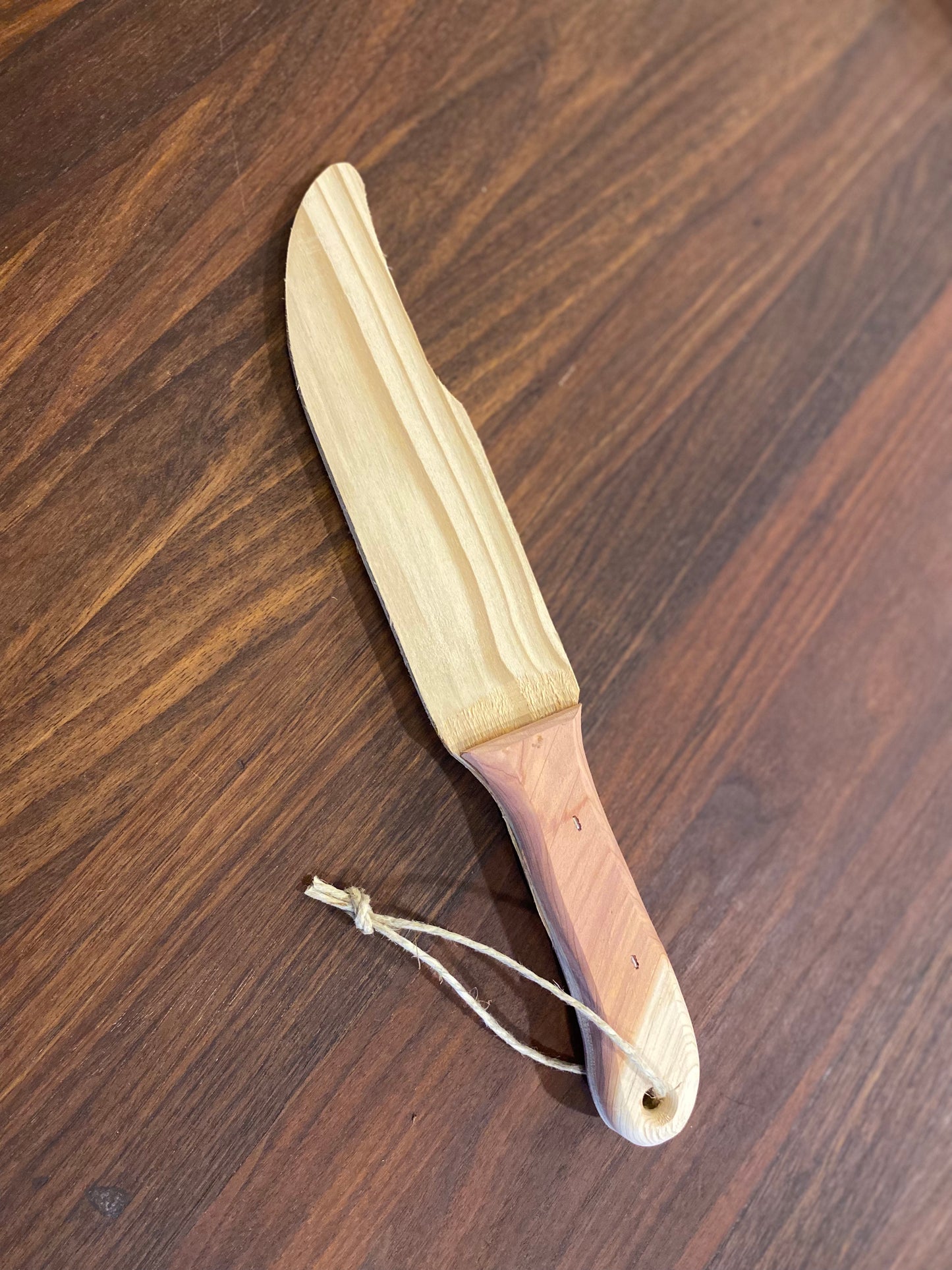 Cedar Toy Bowie Knife