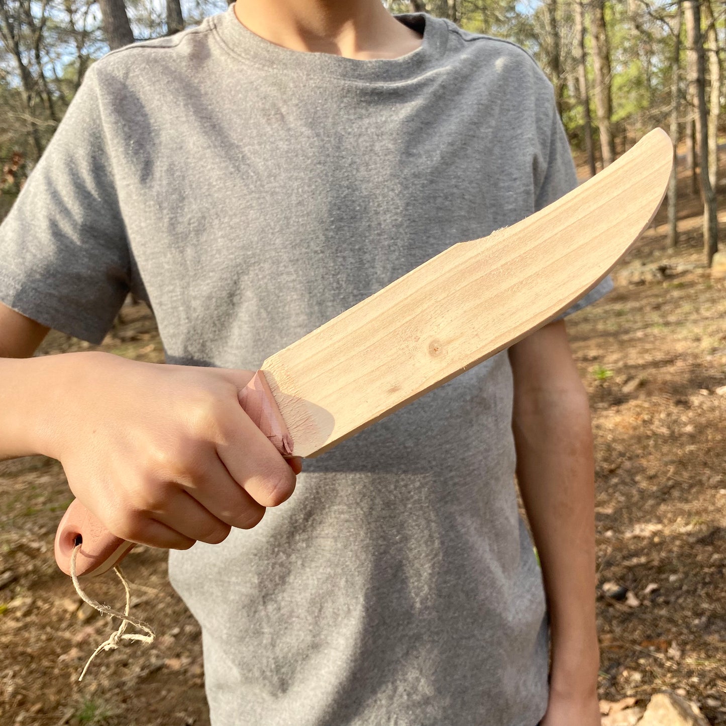 Cedar Toy Bowie Knife