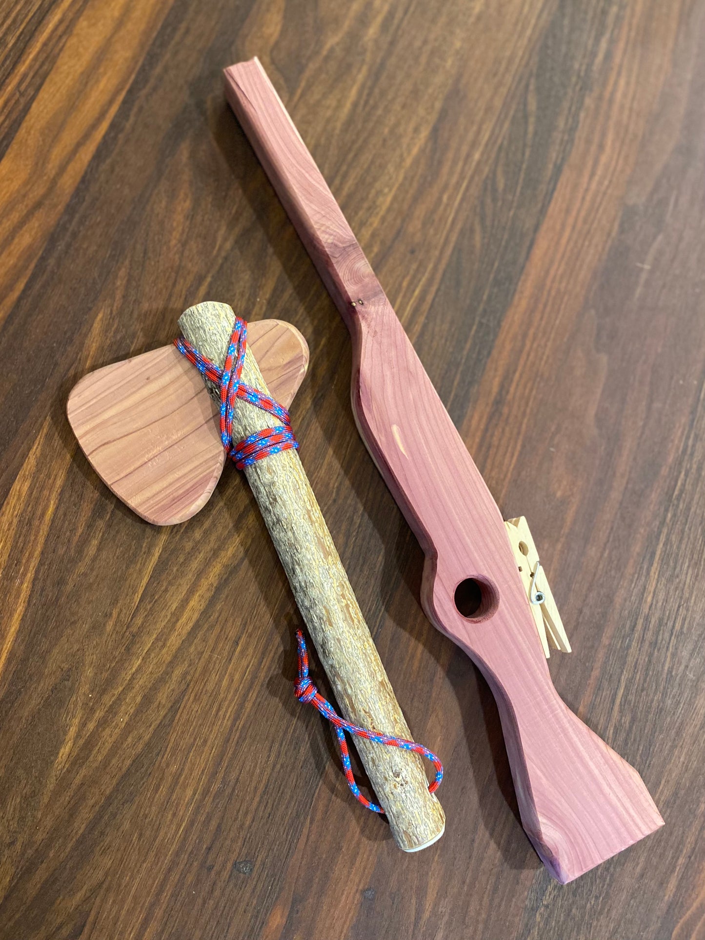 Cedar Toy Shotgun