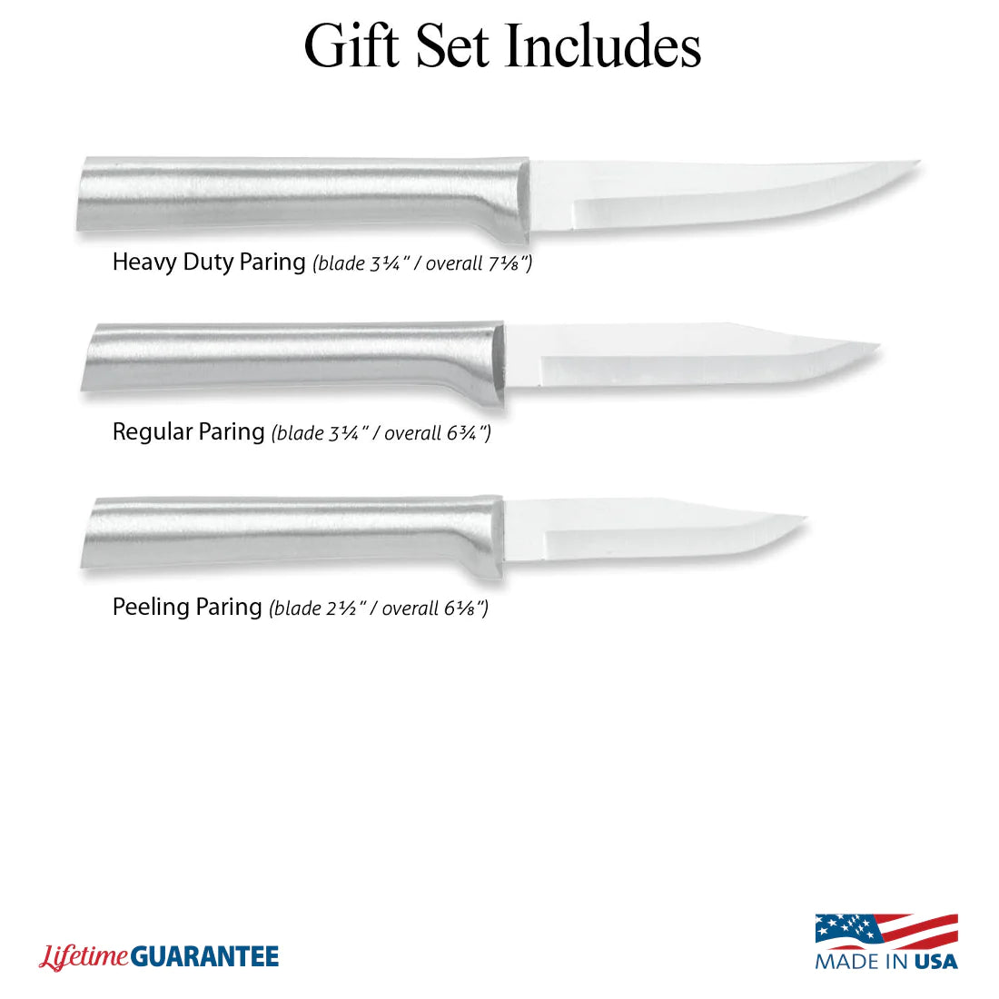 Rada Paring Knives Gift Set